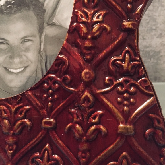 Fleur de Lis Photo Frame 5” x 7” photo - Picture 2 of 6